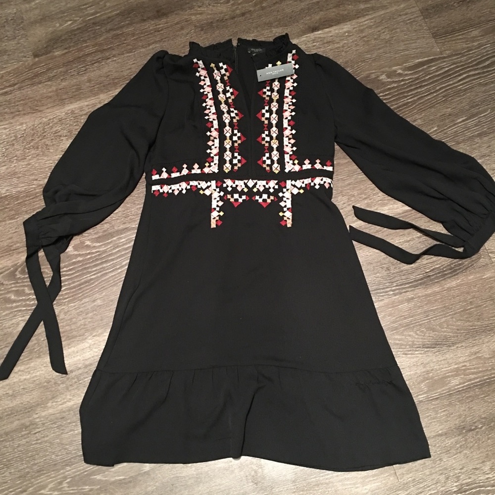 Embroidered Dress - Ann Taylor (NWT)